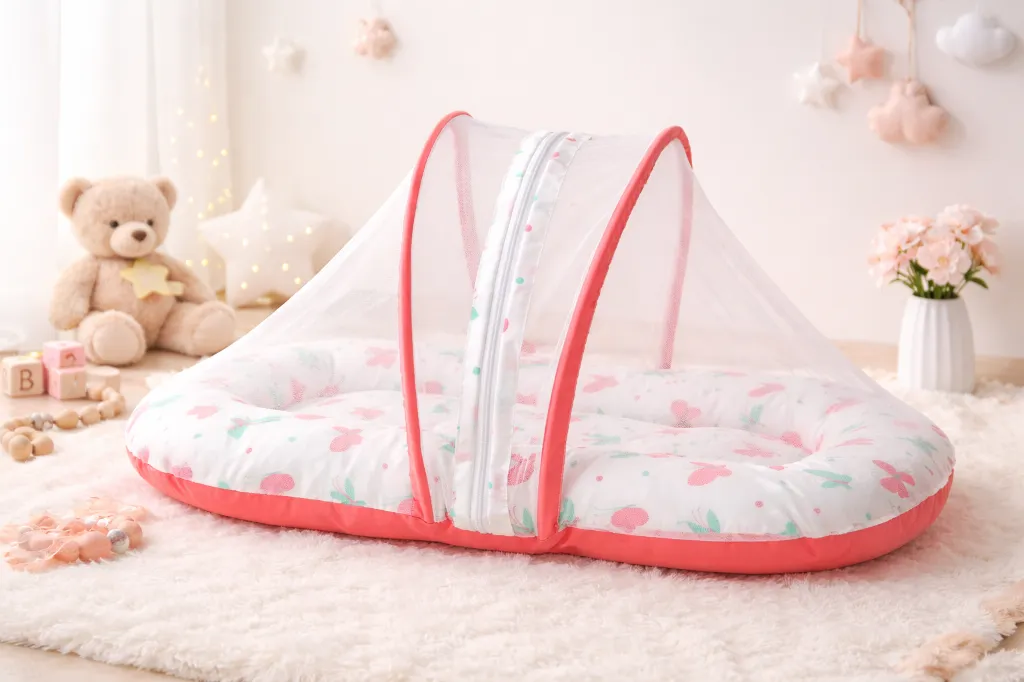 Butterfly baby net bed.webp