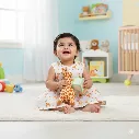 Button Frock - Giraffe