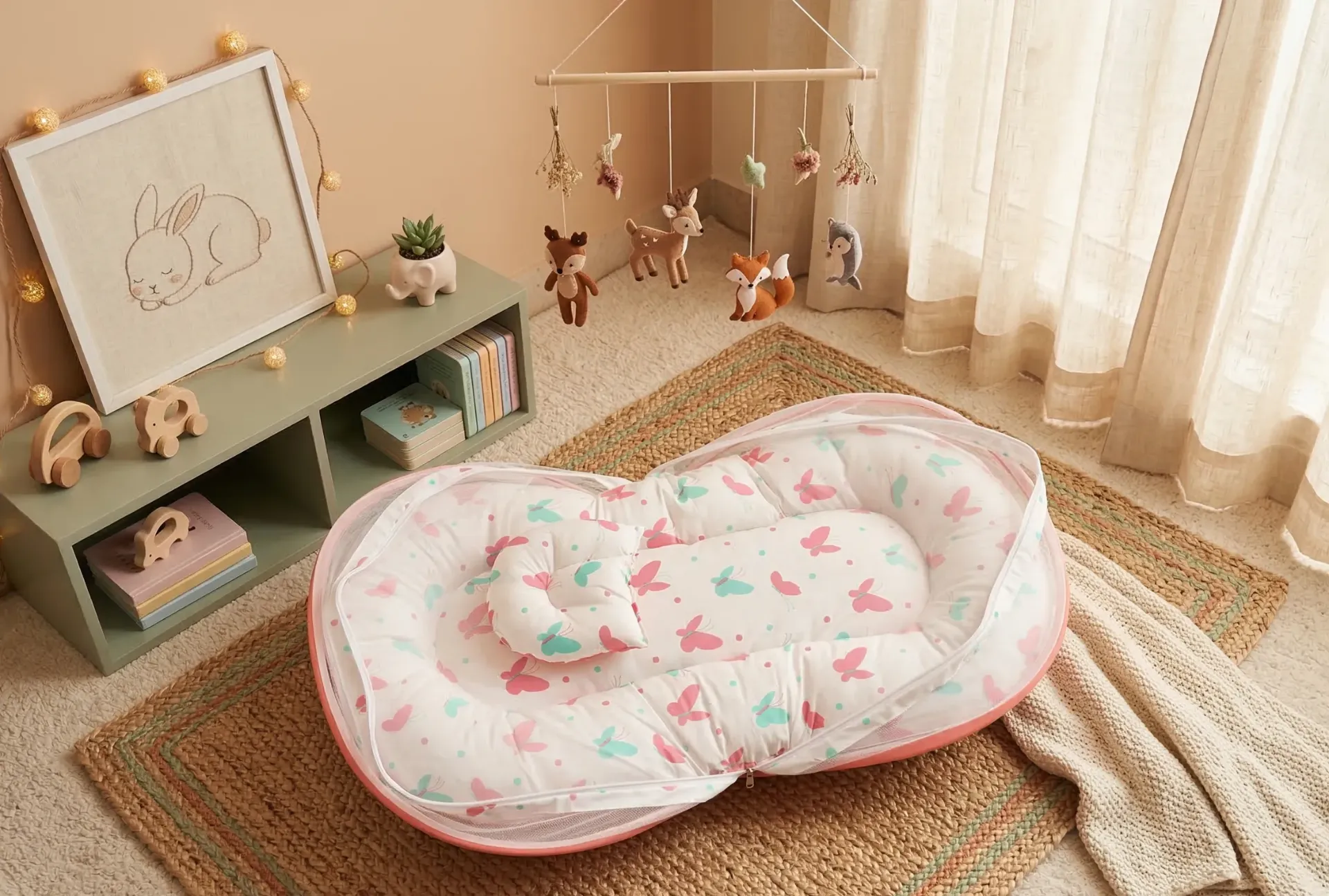 Butterfly Baby Net bed