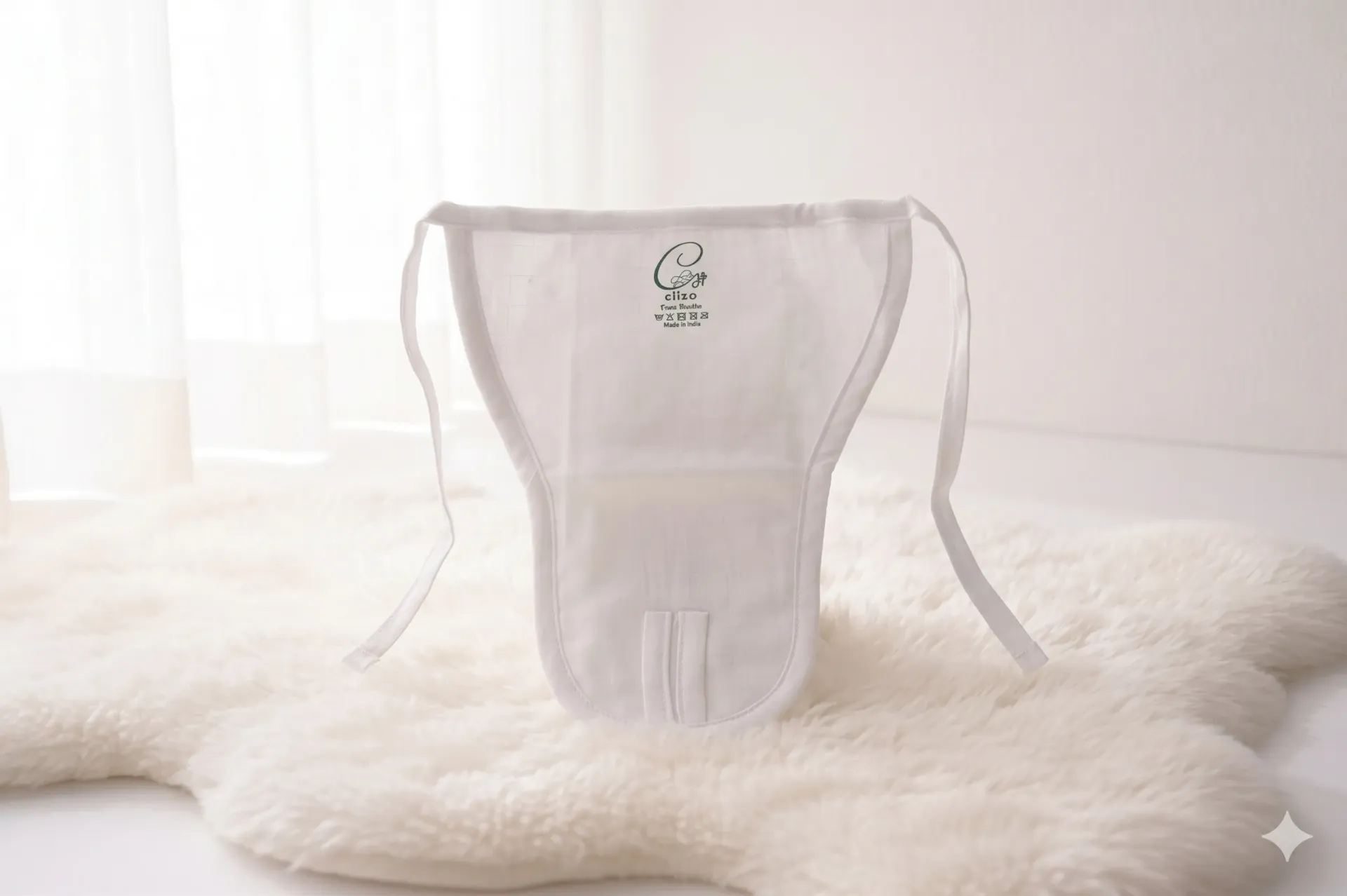 White Nappy 5 layer