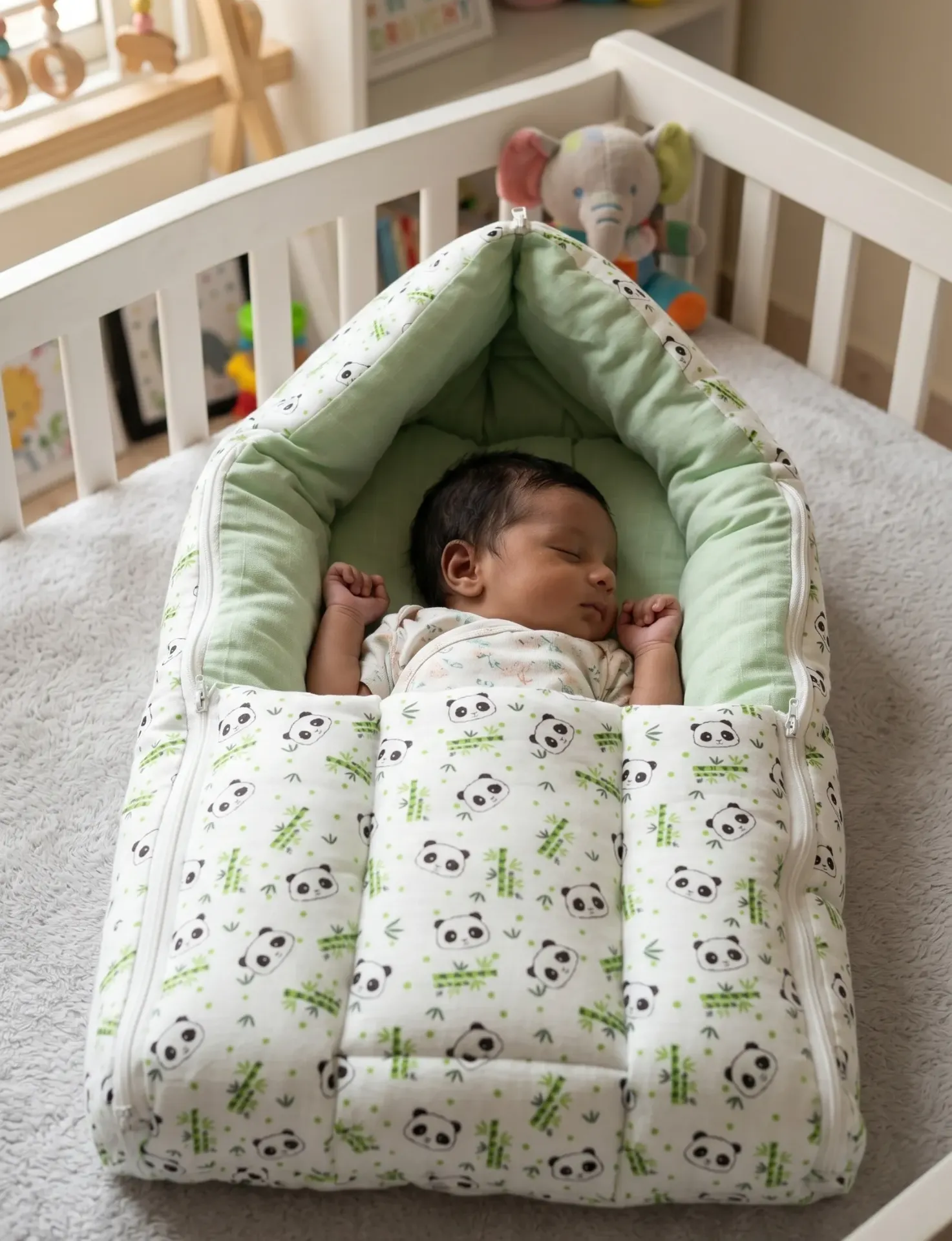 Premium Baby Carry Nest - Panda