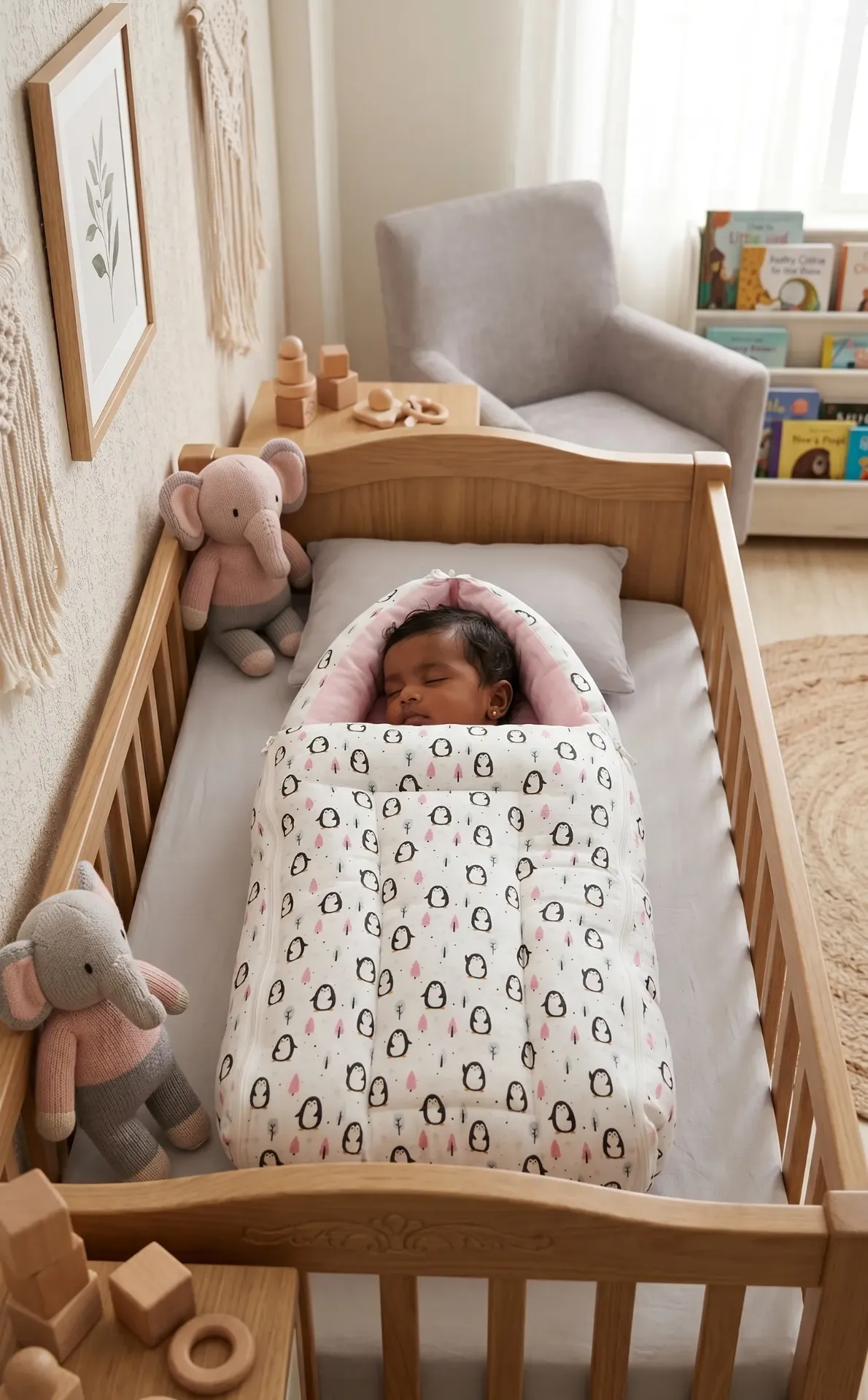Premium Baby Carry Nest - Penquin