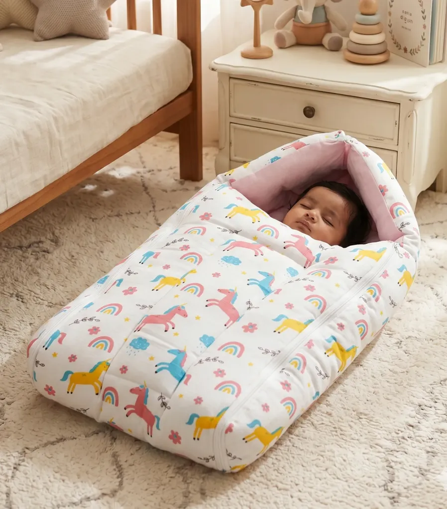 Premium Baby Carry Nest - Unicorn