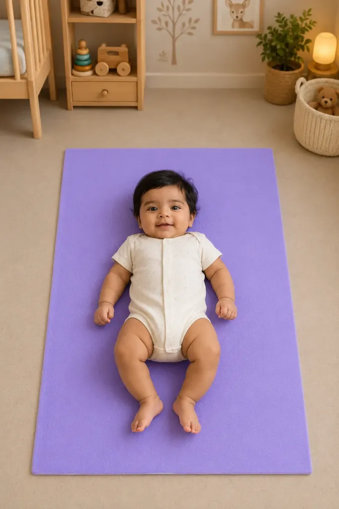 Lilac Baby Dry sheet
