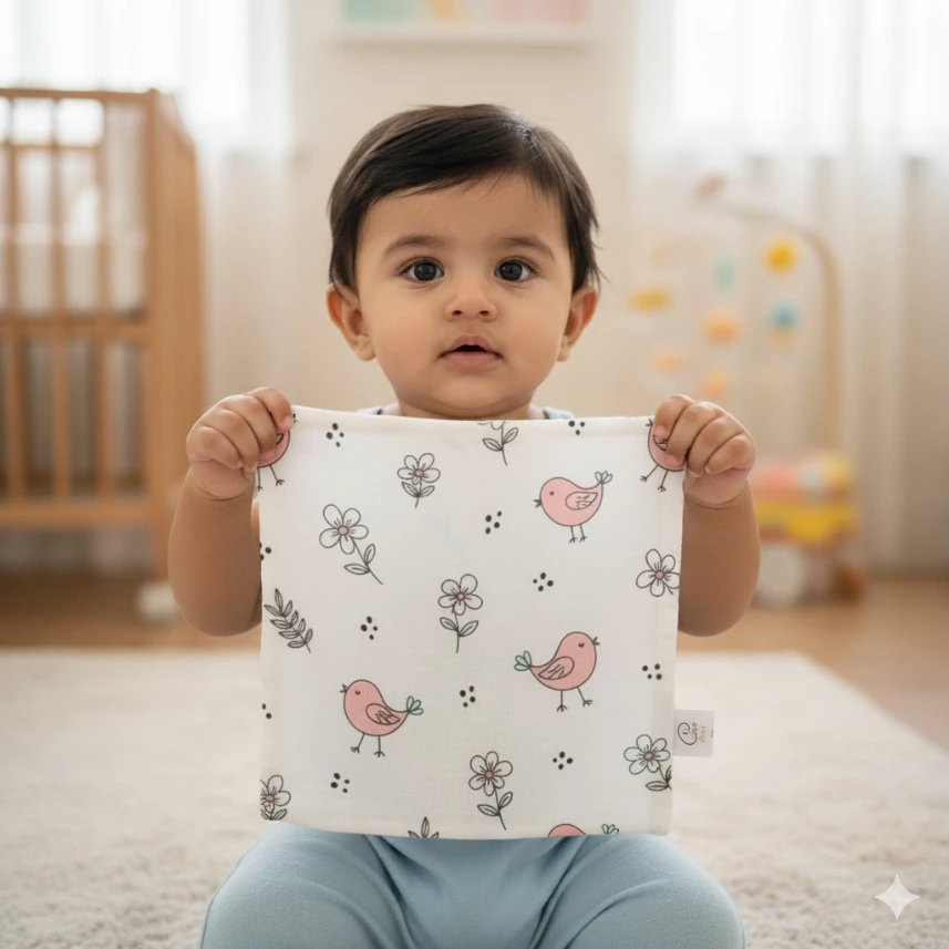 3 Layer wipes - Twitter bird